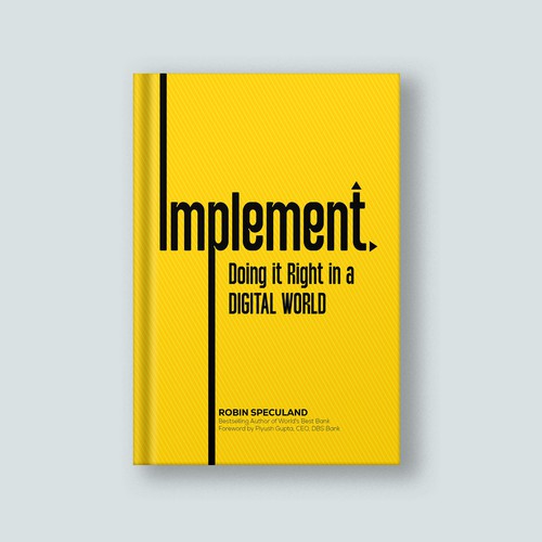 Implement the book cover Design by Mukeshmnp