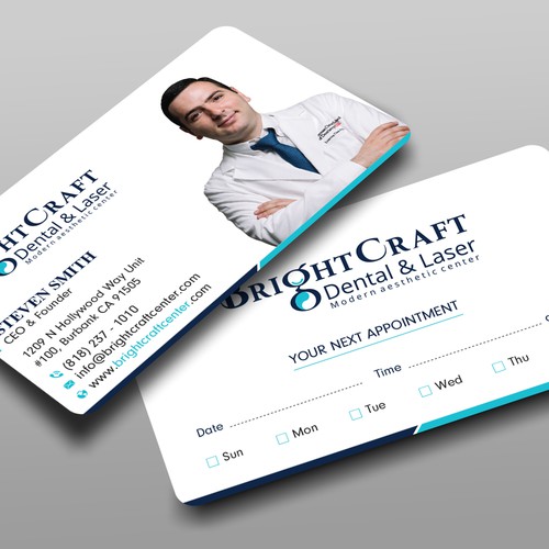 Modern Dental and Medical SPA business card Design von prosenjit_P