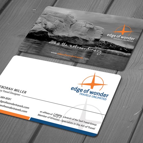 Create a card that exudes the awesomeness of luxury adventure travel Design by deviserpark