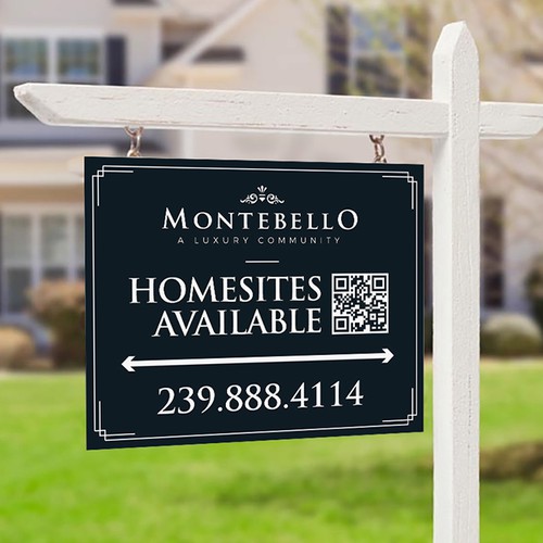 Upscale and Sophisticated New Homes for Sale - Signage Design by si_JambuL