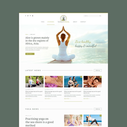 Web page design contest entry by NX_25