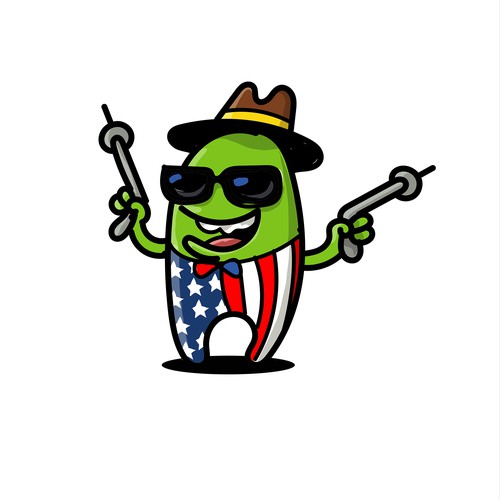 Mascot for Uranus Fudge Factory and General Store Design by Judgestorm