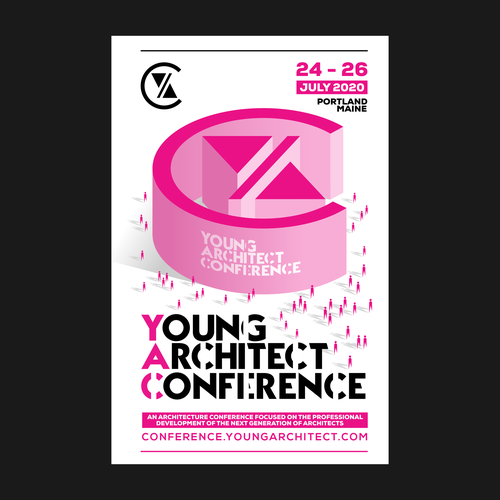 Poster Design for Millennial Architecture Conference Design by el.
