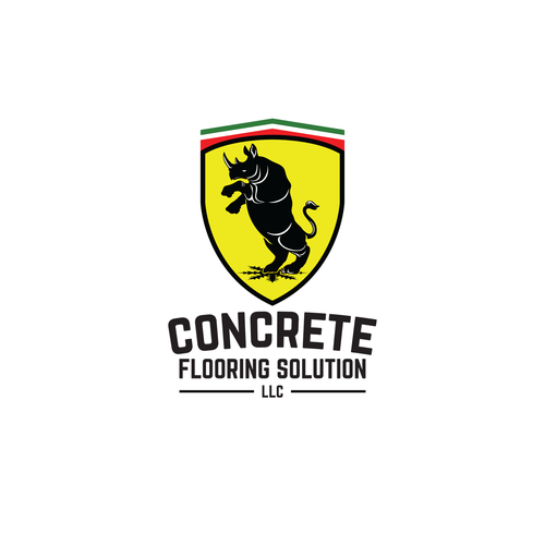 Concrete floor finishing company logo Logo design contest