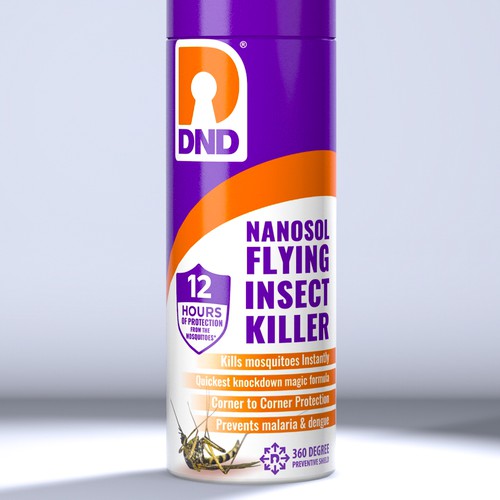 Design a standout label for a Super Effective Insect Killer Spray Design réalisé par P.D.S.