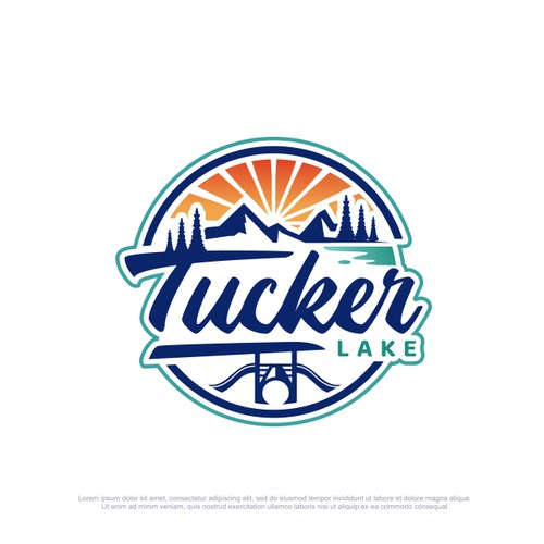 Design a playful logo for a lake waterpark and RV campground Design by MagsArt