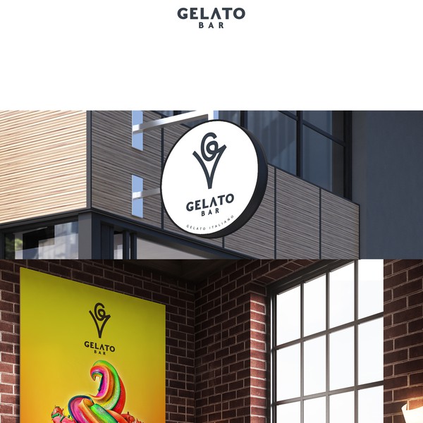 logo for Gelato Bar