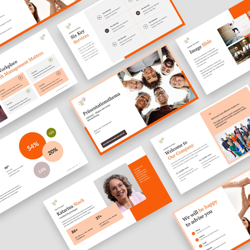 PowerPoint template contest entry by Luna Rouge