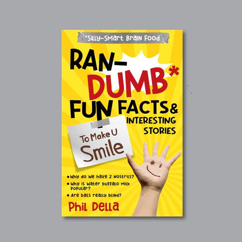 Ran-Dumb Fun Facts Book Cover Design by Desry