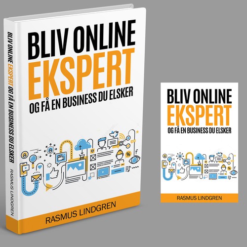 Cover for Danish business book (Danish lessons not included) Design by Shivaal