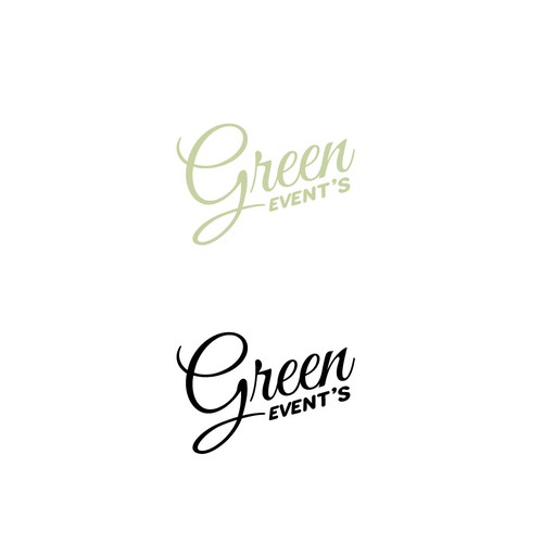 GREEN EVENT'S need his logo Diseño de Mararti