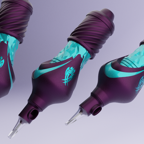 Rotary Pen Tattoo Machine Product Design Design by ThinkForwardDesigns