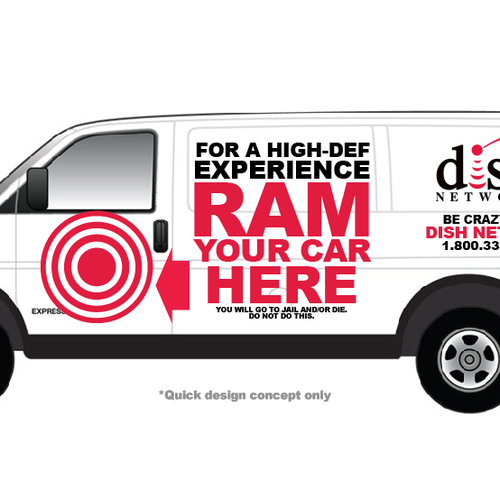 V&S 002 ~ REDESIGN THE DISH NETWORK INSTALLATION FLEET Design by bradvr4