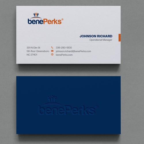 Biz Cards for fast growing company Réalisé par Xclusive16