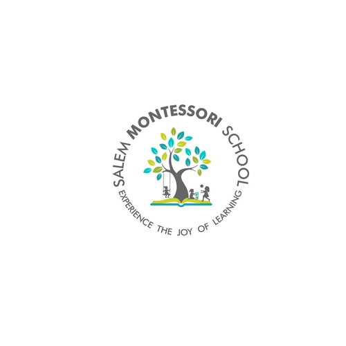 Successful Montessori School of 25 years needing new logo & branding. Design by m-art