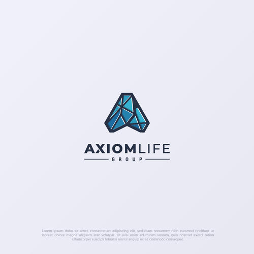 AxiomLifeGroup (Insurance and financial products)-simple, sophisticated and approachable Design by Just Pixel
