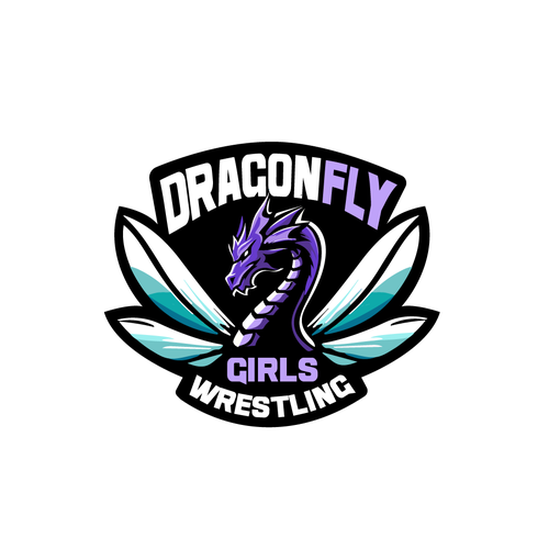 DragonFly Girls Only Wrestling Program! Help us grow girls wrestling!!! Design por Thsplt