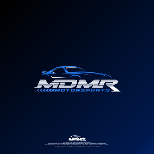 logo Design For MDMR MotorSports Design von the.yellowmortar