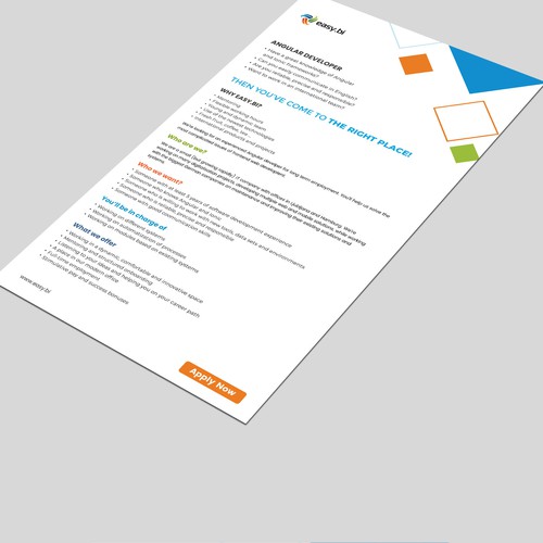 Advertisement template that engages Design by Creativedzine