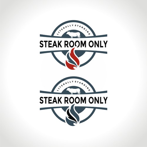 Design an "Instagramable" Logo for a modern steak quick service restaurant Design by heosemys spinosa