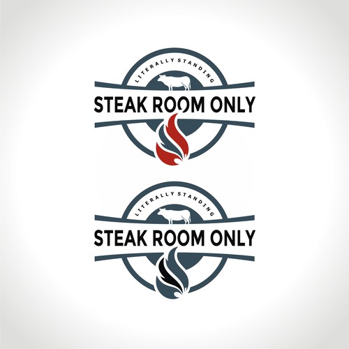 Design an "Instagramable" Logo for a modern steak quick service restaurant Design by heosemys spinosa