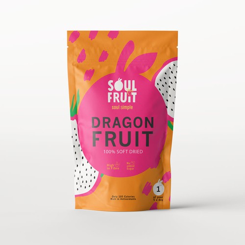 eye-catching packaging design for new health food product Design by AnaHola