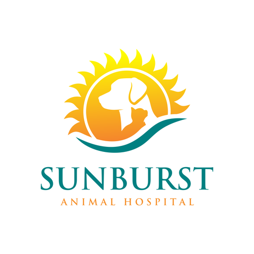 r u b a iさんのAn eye-catching and classy logo for dog and cat veterinary hospitalデザイン