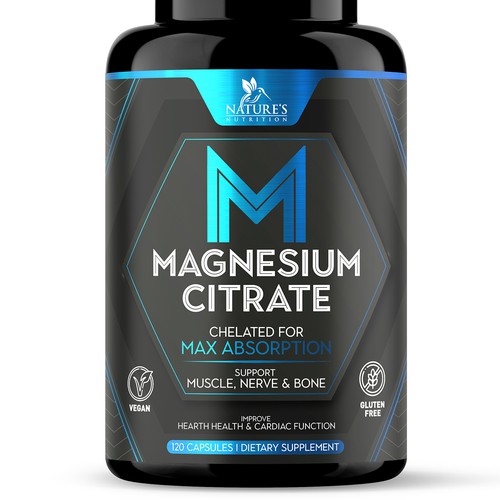 Premium Magnesium Citrate Design needed for Nature's Nutrition Design by ✝DeSiGnEr✝JOHN