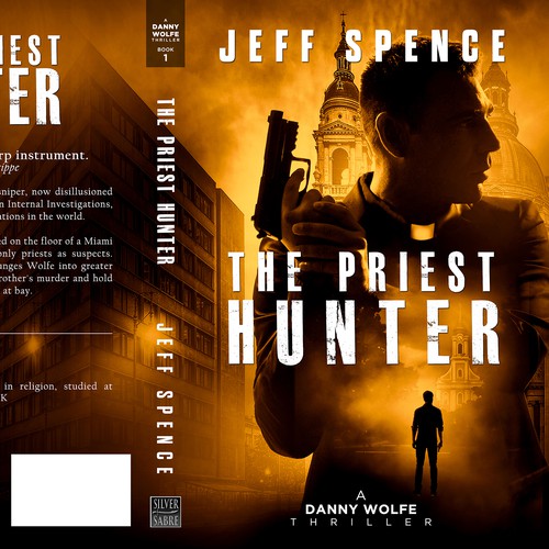 Mystery-thriller book cover (first in a series) Design by didiwahyudi.trend