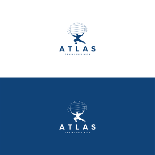 Guaranteed-  Create a logo and branding concept for Atlas Tech Services Design by Eulen™