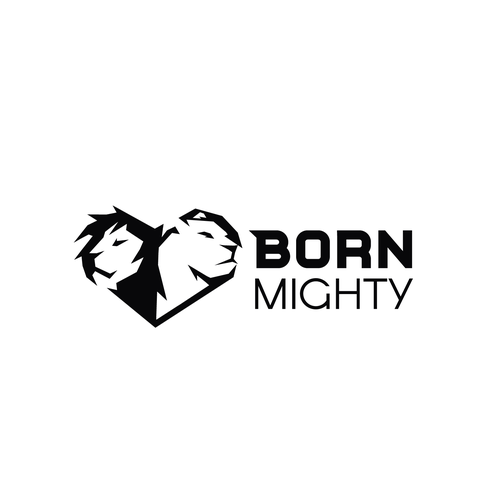 Bring “Born Mighty” Logo and Social To The Masses! Design by >>Jelena<<