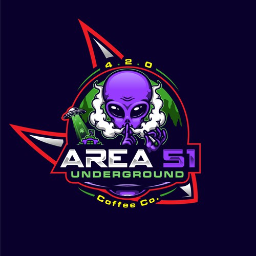 Secret base needs logo, can you keep a secret? Could lead to more. Design by Gr8 ART