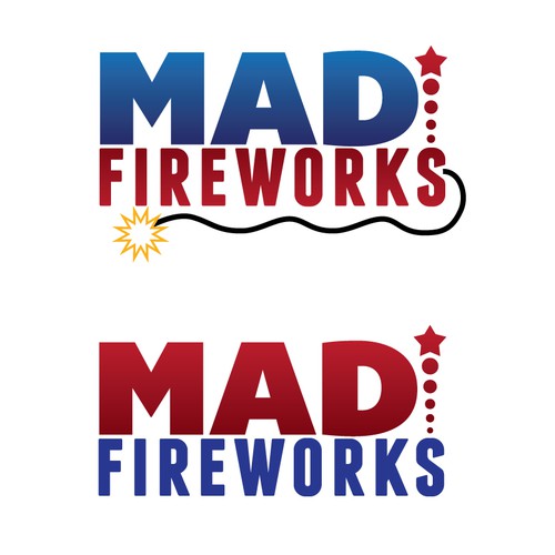 Help MAD Fireworks with a new logo Design von Lunaticus
