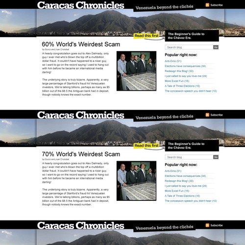 Reinvent my News Blog - No Coding Design von 99ideas