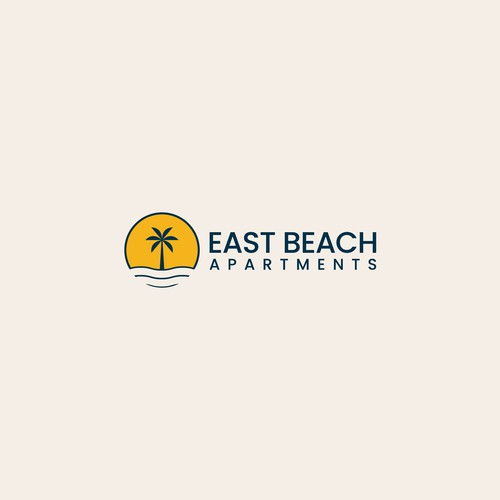 RETRO / Mid-Century - BEACHY APARTMENT LOGO - WE ALWAYS PICK A WINNER! Design by FransiskaSari