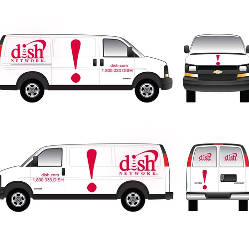 V&S 002 ~ REDESIGN THE DISH NETWORK INSTALLATION FLEET デザイン by IvanaBaracStankovic