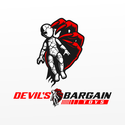 Quirky Retro action figure company logo Design by Eyvindr