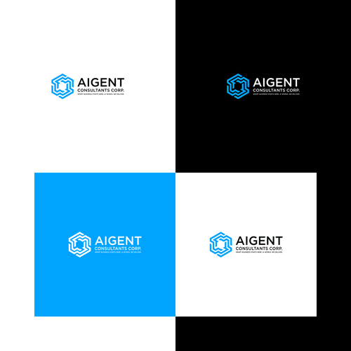 AI Agent Company: Appealing to small to medium sized businesses. Design by IvanZfan