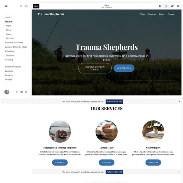 Optimisation of Trauma Shepherds