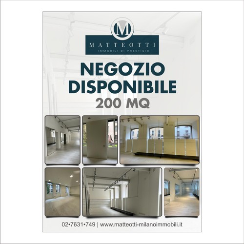 Proposta di design per un contest della categoria Insegna realizzata da e^design