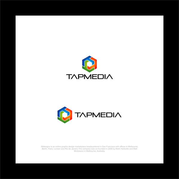 Design by ⁿakeart titled "tapmedia"