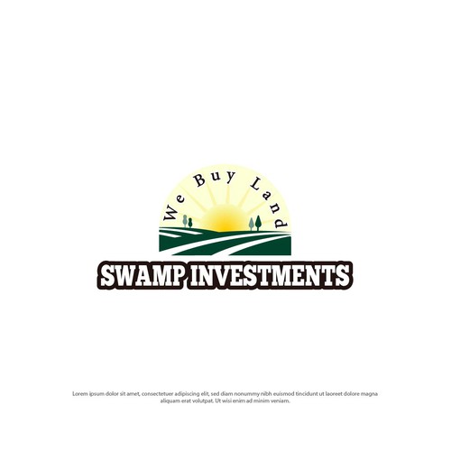 We need a logo for Swamp Investments - We buy Farms, Timberland and Vacant Land Design by Hossam zakria