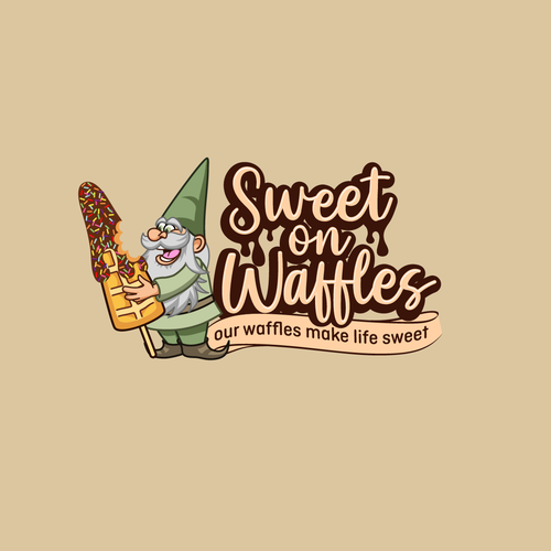 Food Truck: Sweet on Waffles Design by vevarda