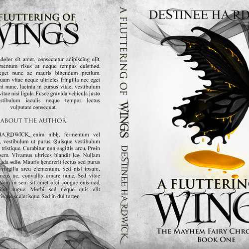 Fantasy Book Cover: Gothic Fairies Design by Wonderburg
