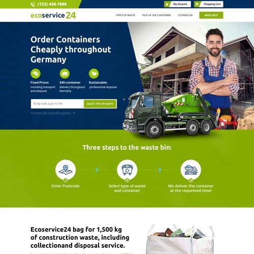 Show that we help the environment Design by OMGuys™