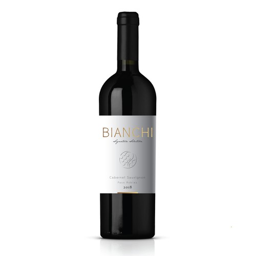 Bianchi Wine Label Design by Dragan Jovic