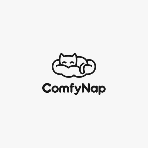 Comfy Nap logo Design by mekanin