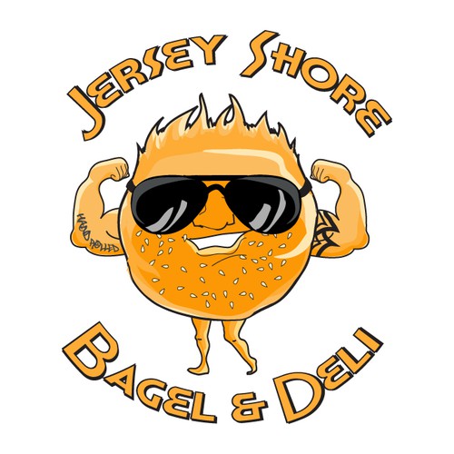 New bagel shop looking for a fun logo | Logo design contest