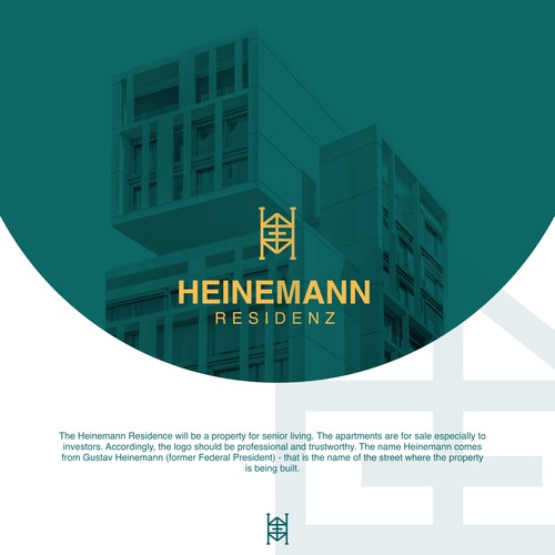 Logo-Entwicklung für eine Seniorenimmobilie / Service Wohnen Design by K A Z I