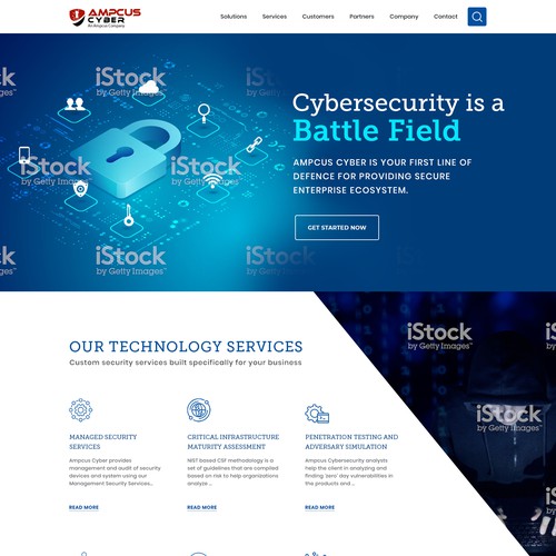 Landing page design contest entry by Mona@john